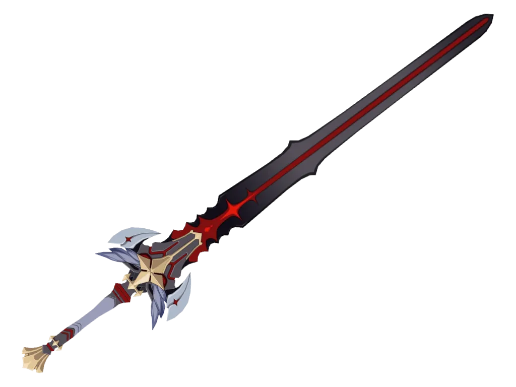 The Black Sword · 3D model from Genshin Impact