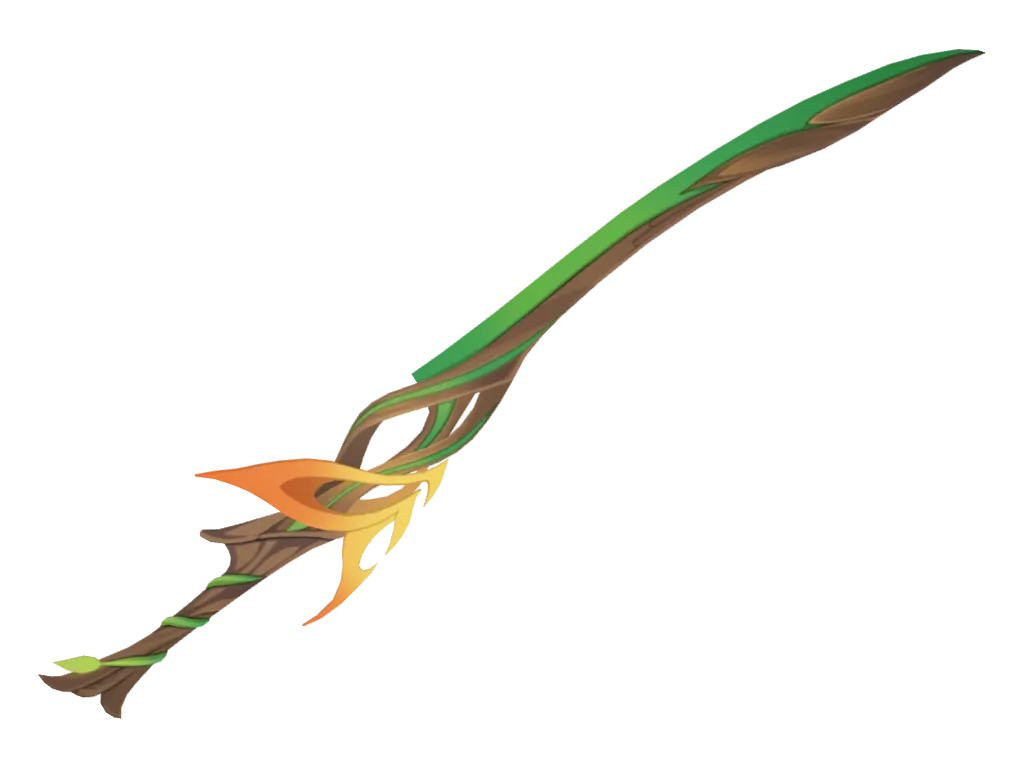 Sapwood Blade · 3D model from Genshin Impact