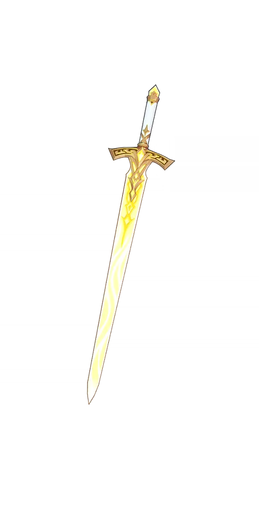 Sword of Narzissenkreuz · Wish art from Genshin Impact