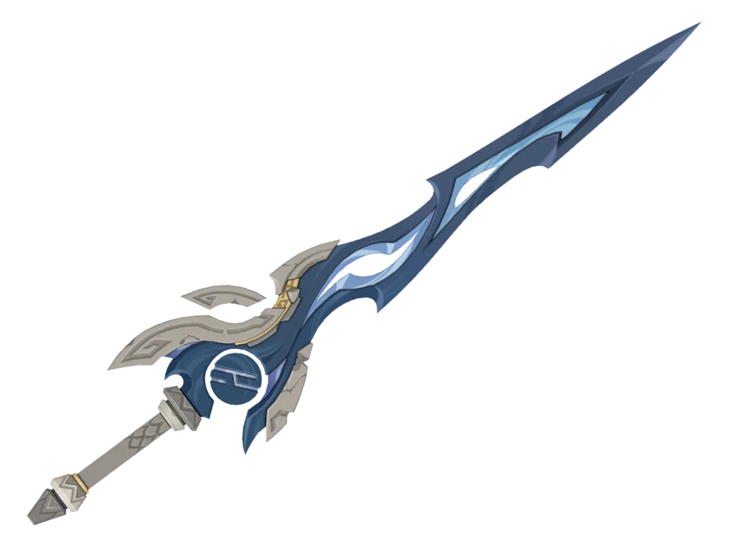 Heretic's Molten Blade · 3D model from Genshin Impact