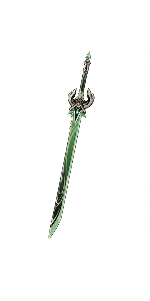 Primordial Jade Cutter · Wish art from Genshin Impact