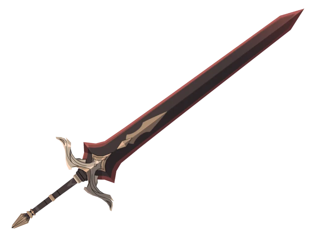 Bloodtainted Greatsword · 3D model from Genshin Impact