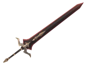 Bloodtainted Greatsword · 3D model