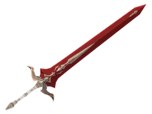 Bloodtainted Greatsword · Awakened 3D model