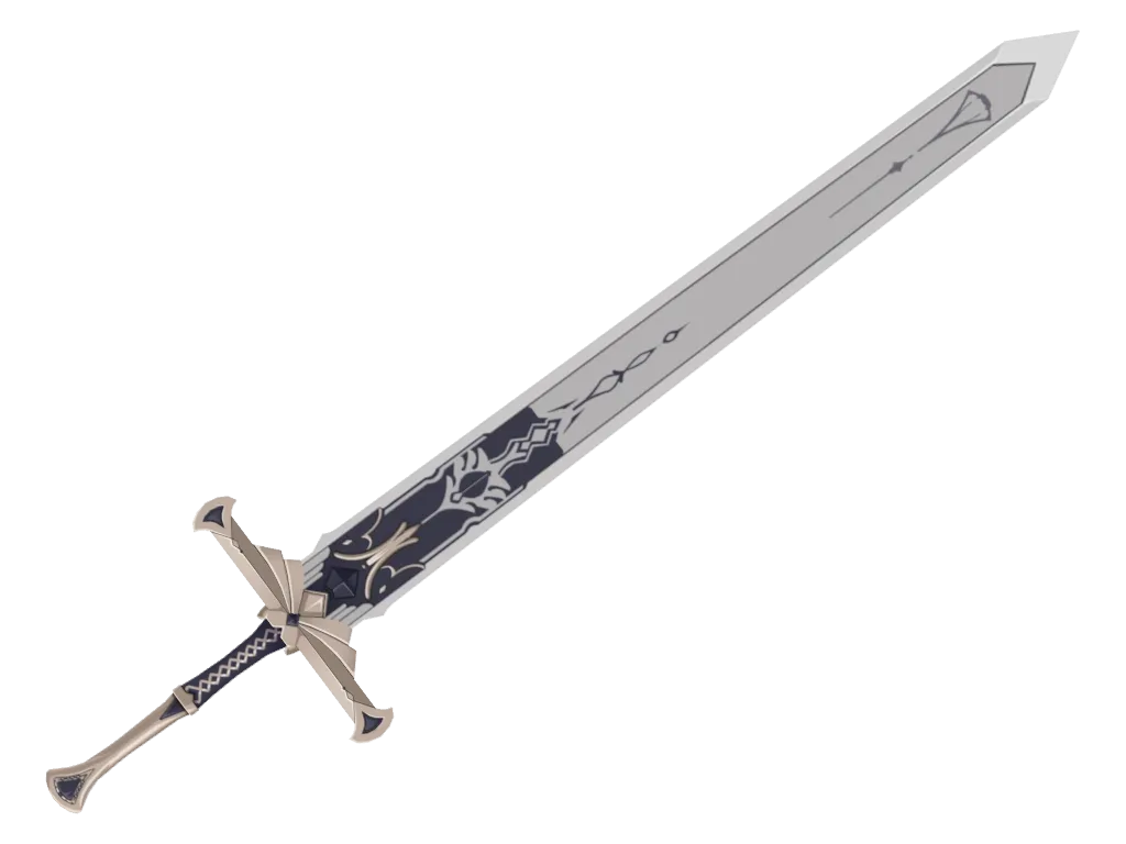 Favonius Greatsword · 3D model from Genshin Impact