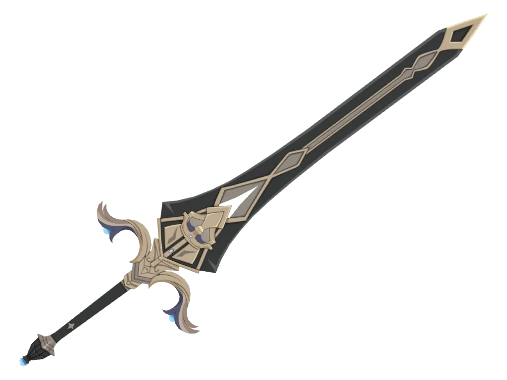 Royal Greatsword · 3D model from Genshin Impact