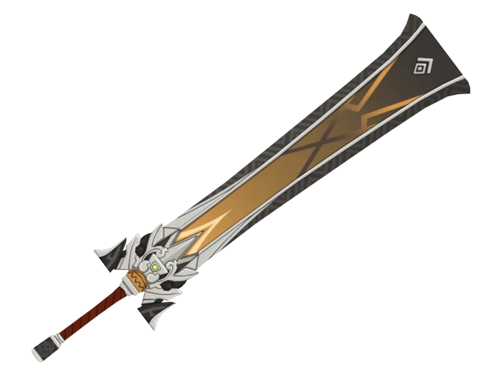Lithic Blade · 3D model from Genshin Impact