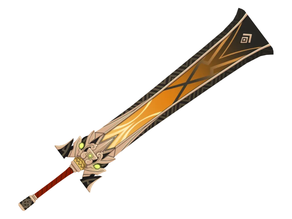 Lithic Blade · Awakened 3D model from Genshin Impact