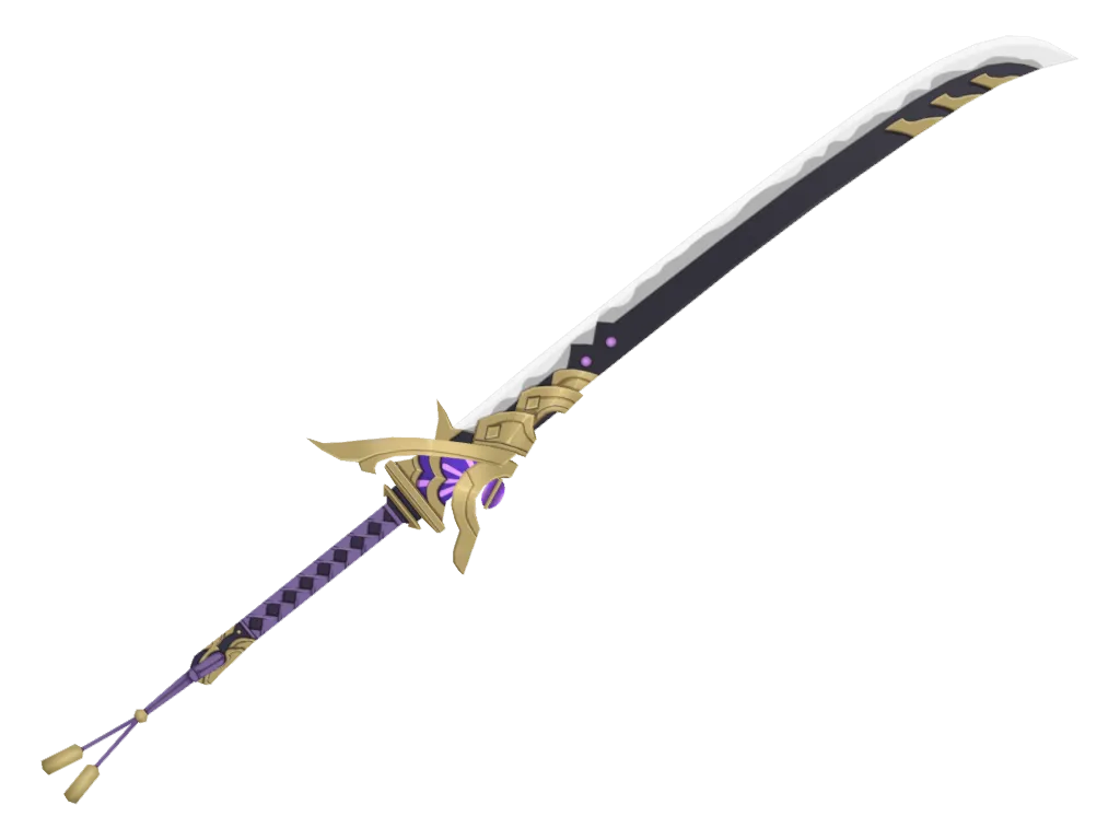 Katsuragikiri Nagamasa · Awakened 3D model from Genshin Impact
