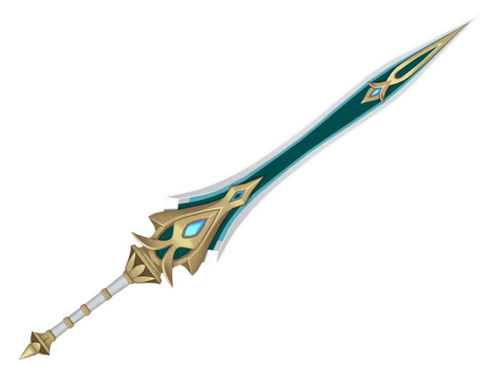 Makhaira Aquamarine · 3D model from Genshin Impact
