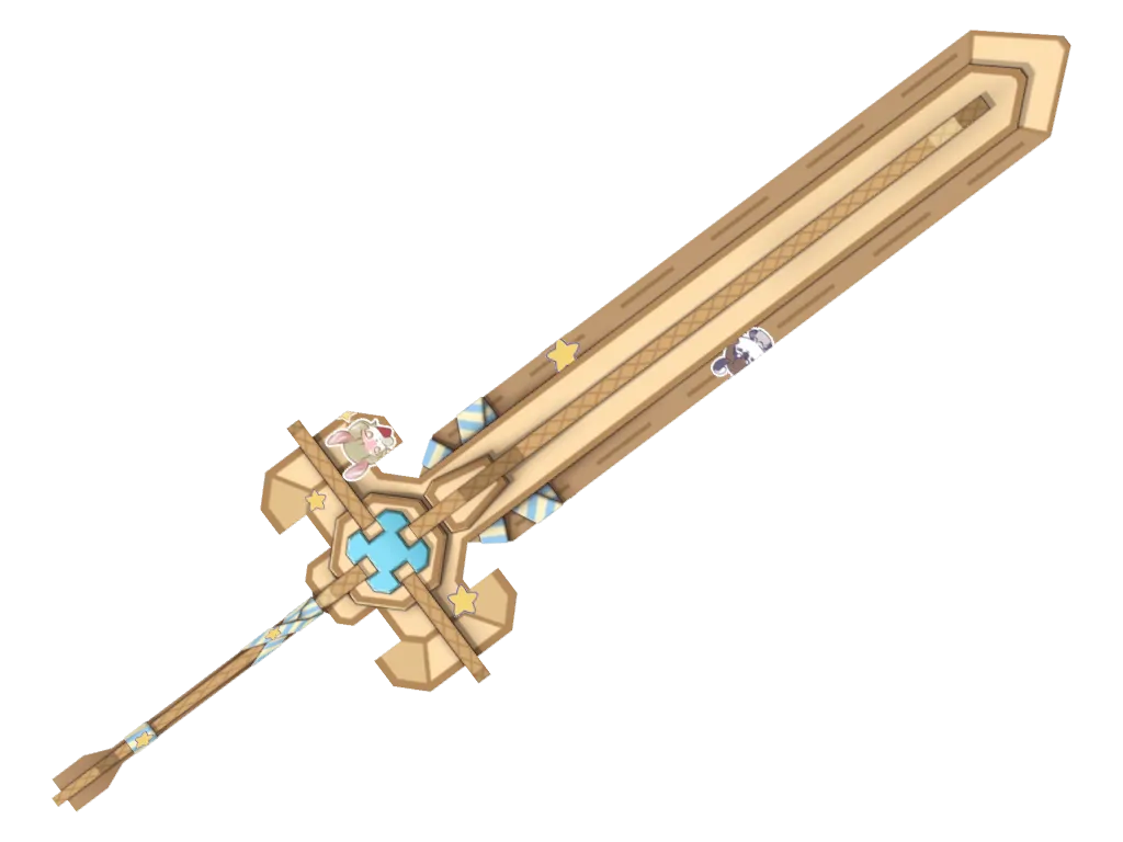 "Ultimate Overlord's Mega Magic Sword" · Awakened 3D model from Genshin Impact