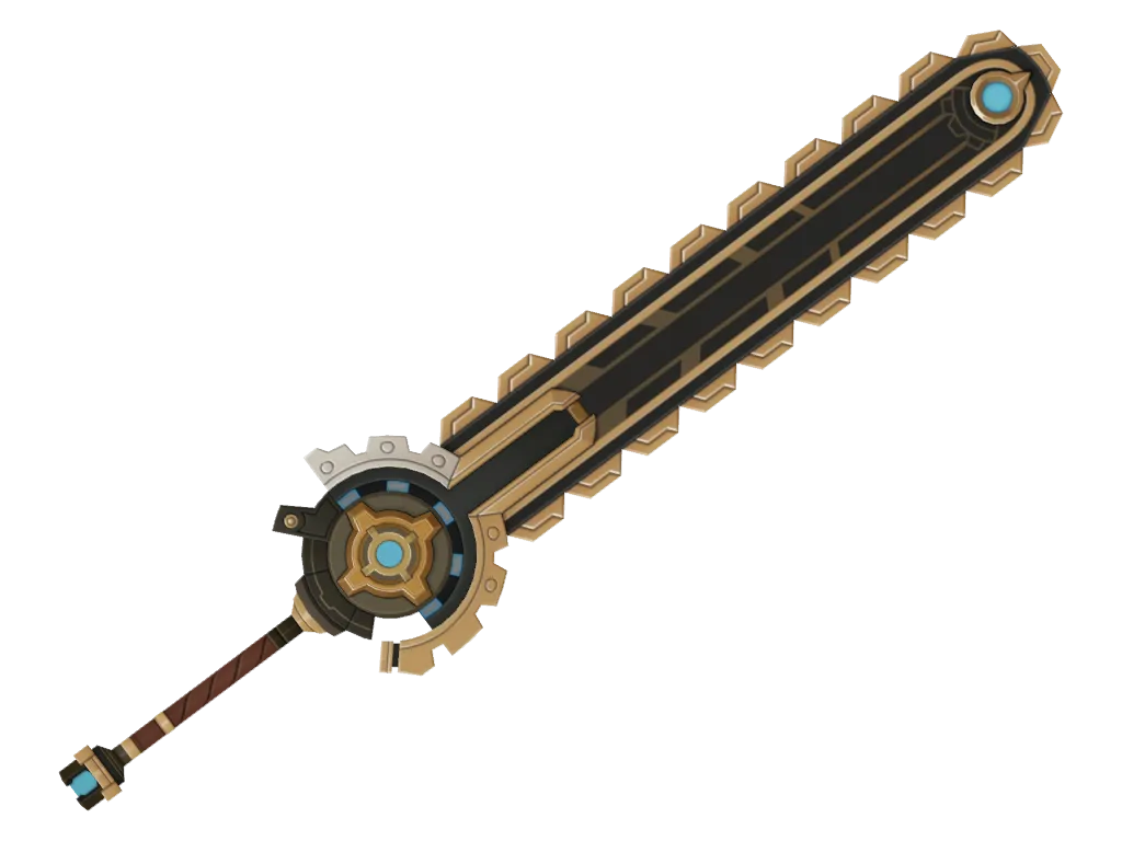 Portable Power Saw · 3D model from Genshin Impact