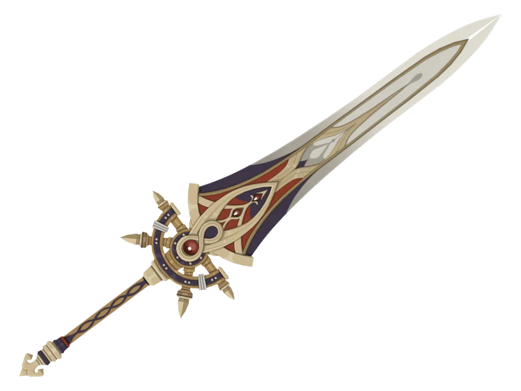 Forged by the Golden Melody · Awakened 3D model from Genshin Impact