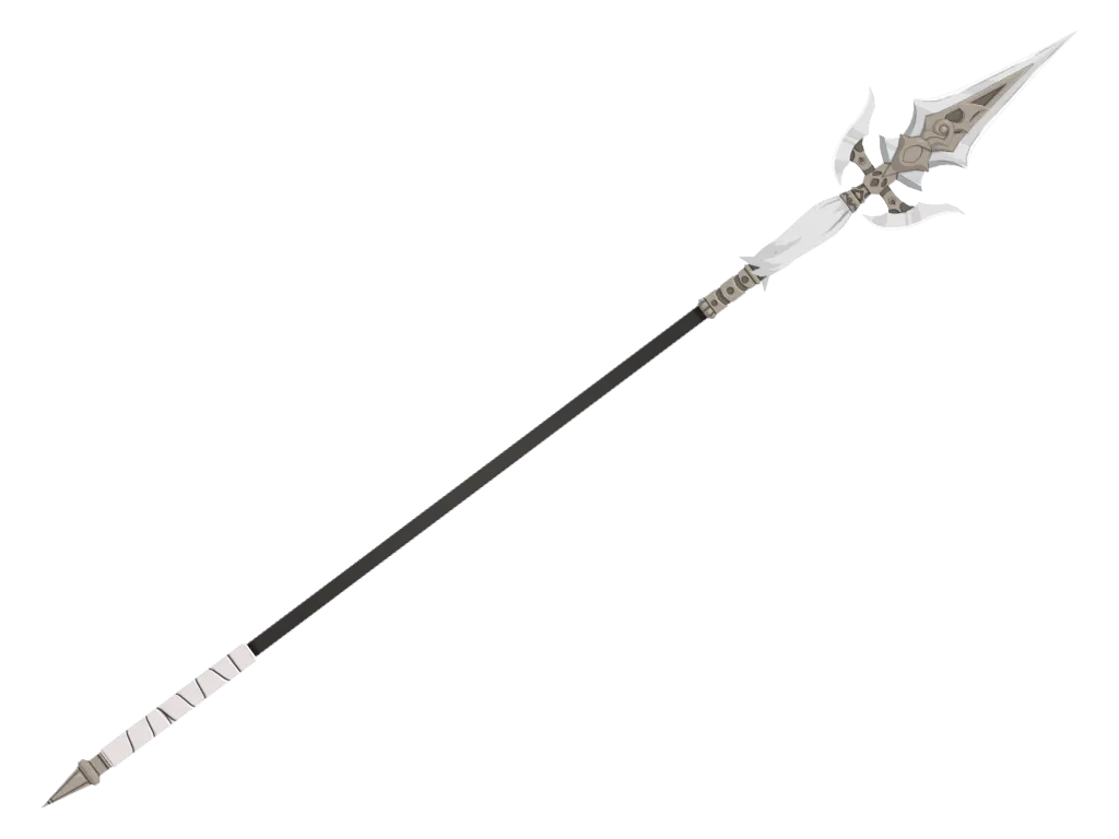 White Tassel · 3D model from Genshin Impact
