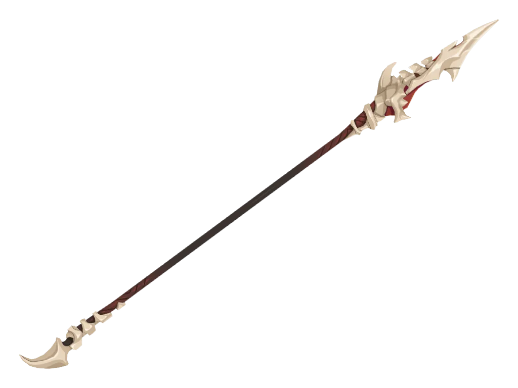 Dragonspine Spear · 3D model from Genshin Impact