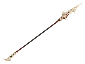 Dragonspine Spear · 3D model