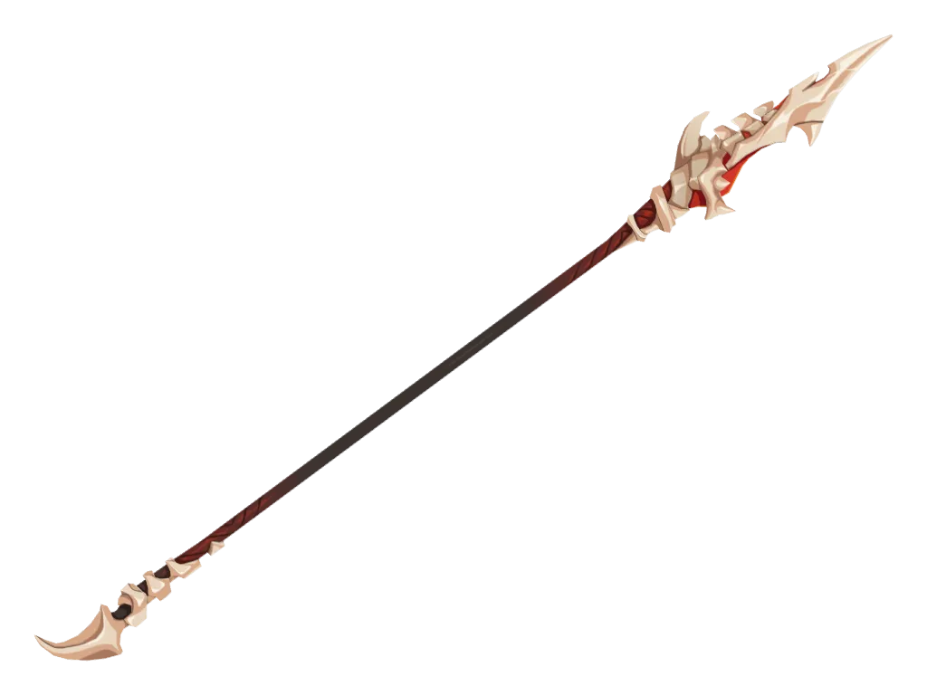 Dragonspine Spear · Awakened 3D model from Genshin Impact