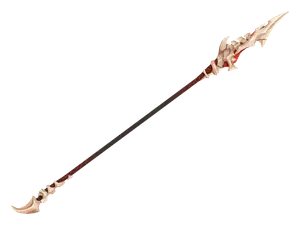 Dragonspine Spear · Awakened 3D model