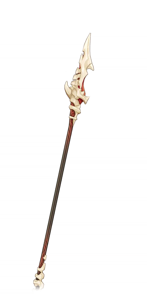 Dragonspine Spear · Wish art from Genshin Impact