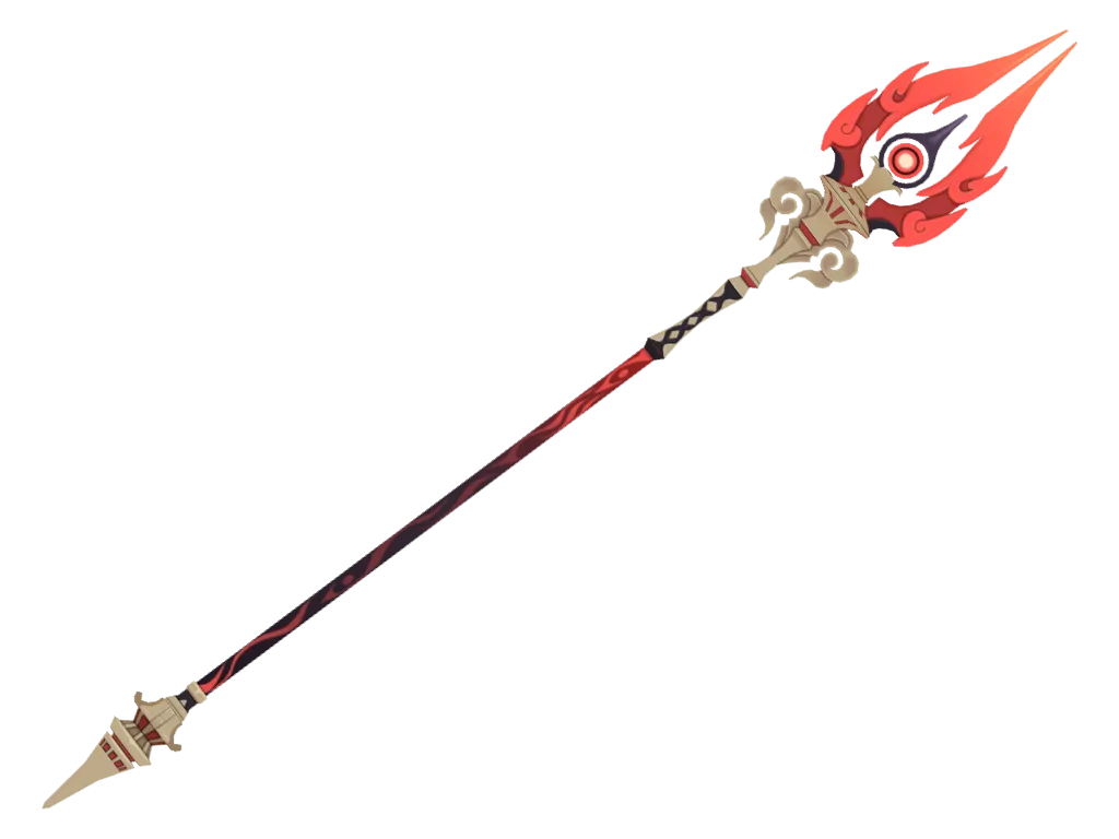 Staff of Homa · Awakened 3D model from Genshin Impact