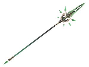 Primordial Jade Winged-Spear · 3D model