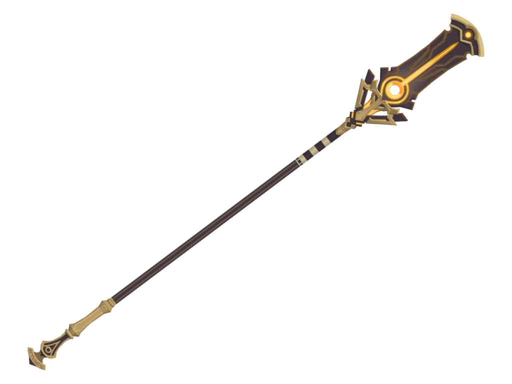 Staff of the Scarlet Sands · 3D model from Genshin Impact