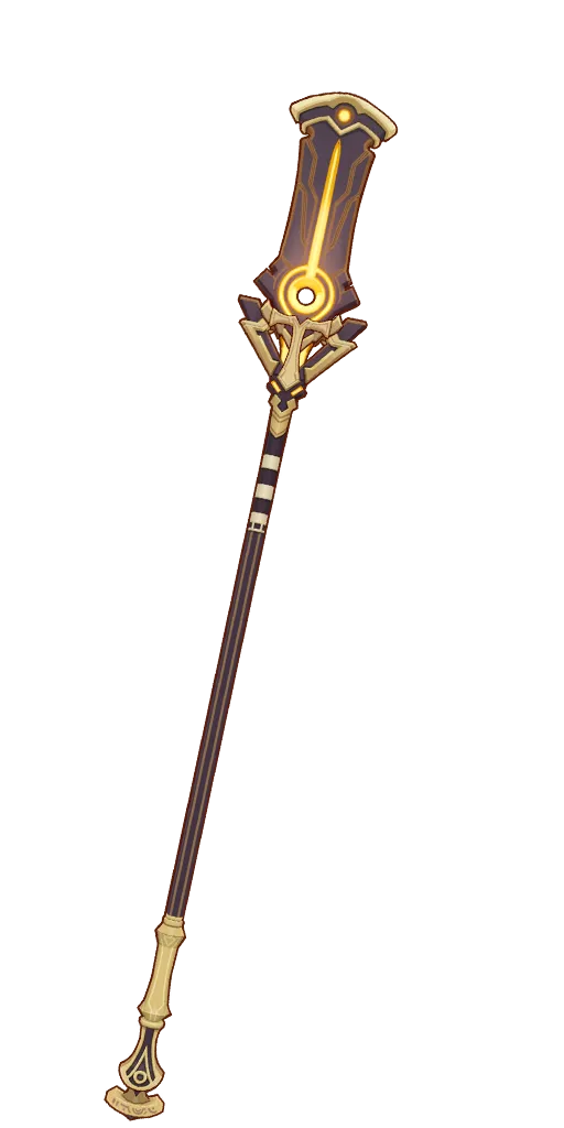 Staff of the Scarlet Sands · Wish art from Genshin Impact
