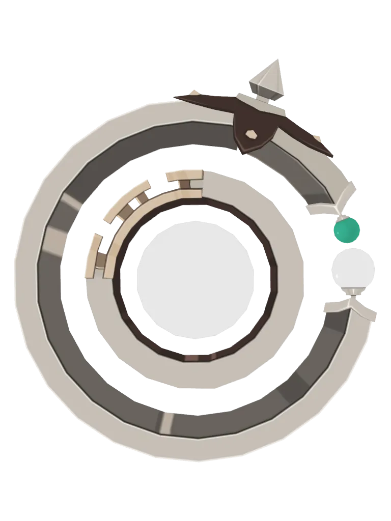 Emerald Orb · 3D model from Genshin Impact