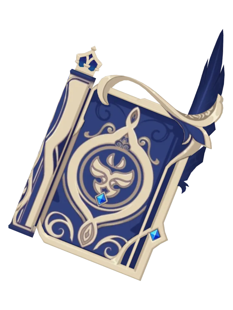 Royal Grimoire · Awakened 3D model from Genshin Impact