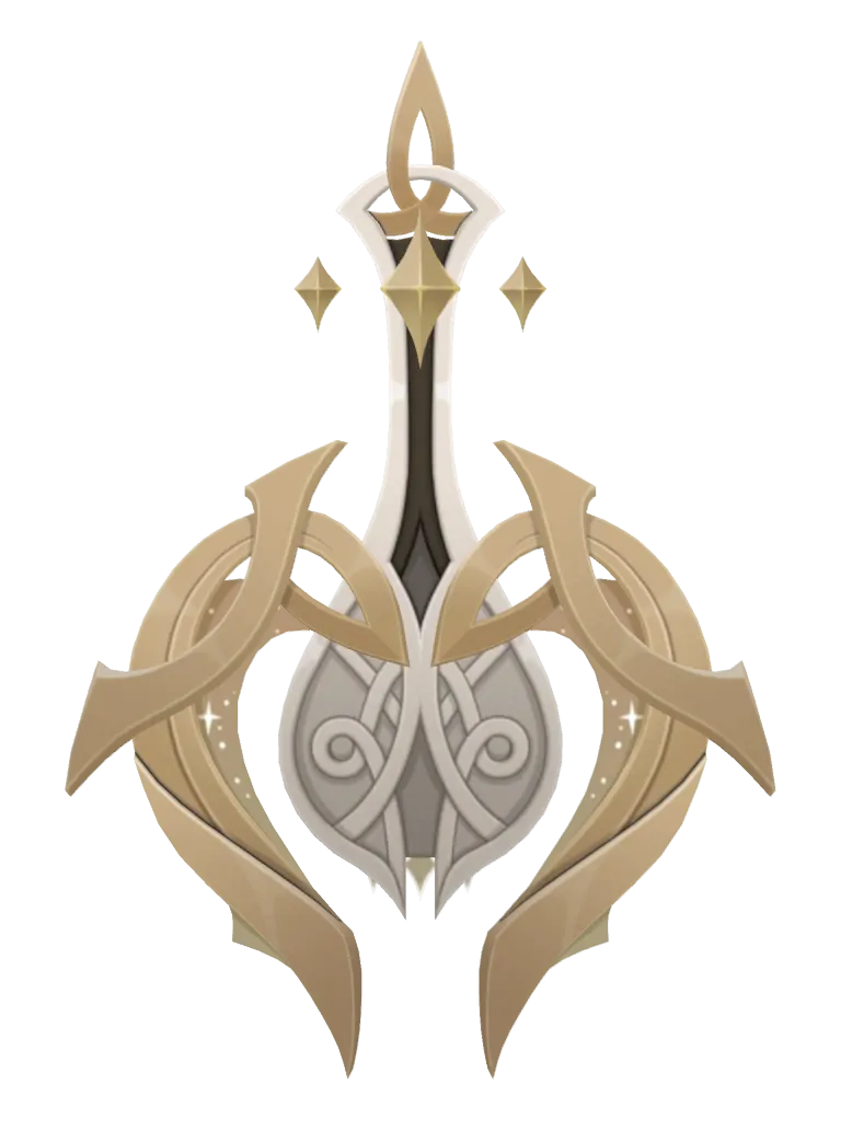 Etherlight Spindlelute · 3D model from Genshin Impact