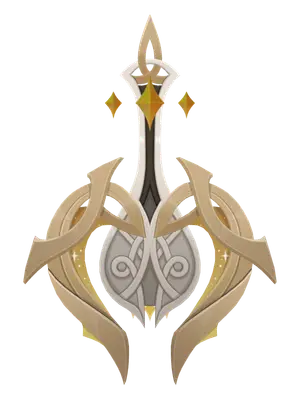 Etherlight Spindlelute · Awakened 3D model