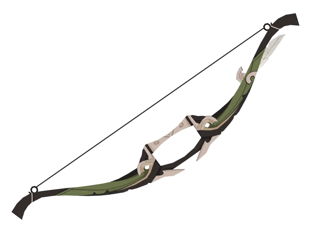Recurve Bow · 3D model from Genshin Impact
