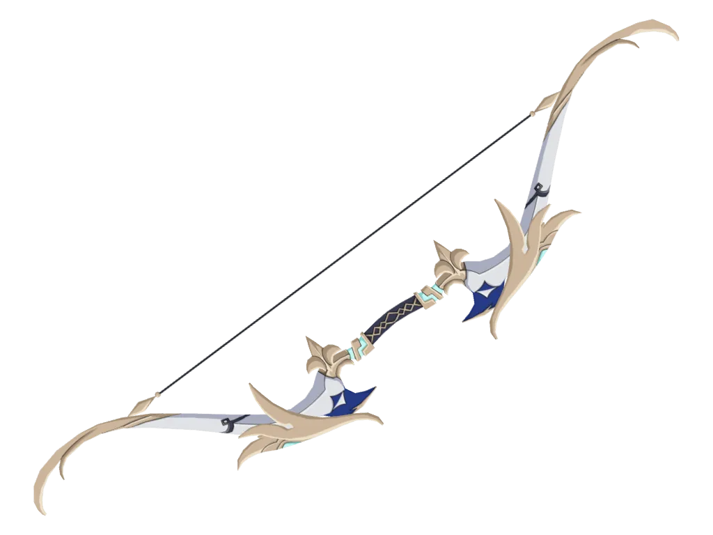 Favonius Warbow · Awakened 3D model from Genshin Impact