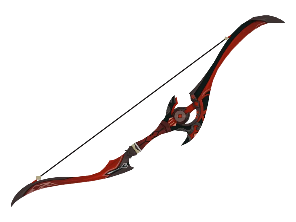 Blackcliff Warbow · Awakened 3D model from Genshin Impact
