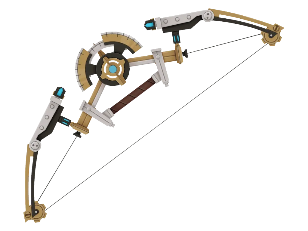 Range Gauge · Awakened 3D model from Genshin Impact