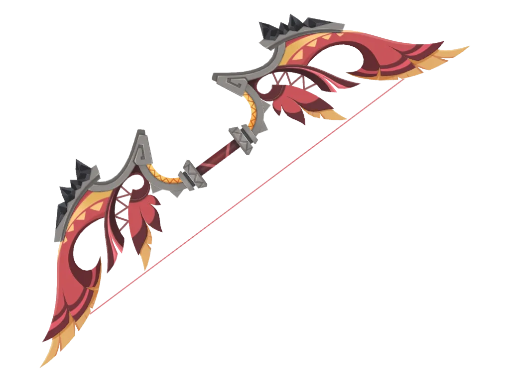 Flower-Wreathed Feathers · 3D model from Genshin Impact
