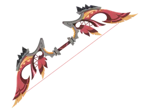Flower-Wreathed Feathers · 3D model from Genshin Impact