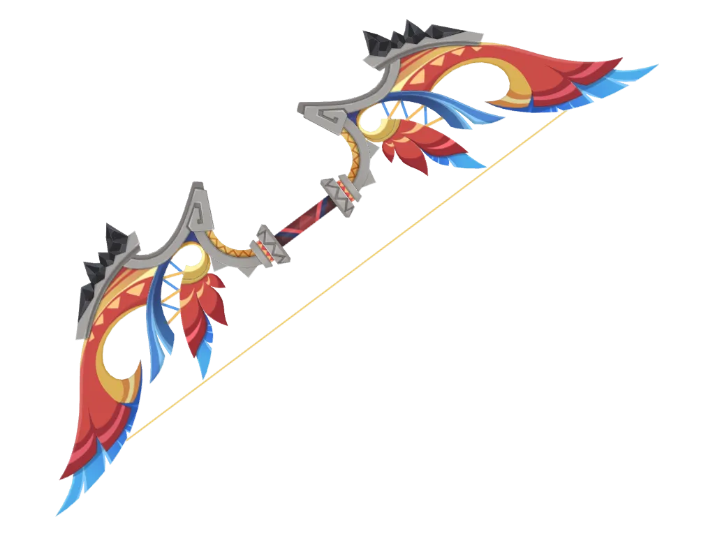 Flower-Wreathed Feathers · Awakened 3D model from Genshin Impact