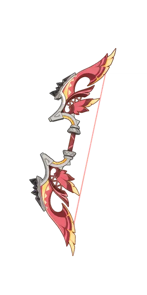 Flower-Wreathed Feathers · Wish art from Genshin Impact