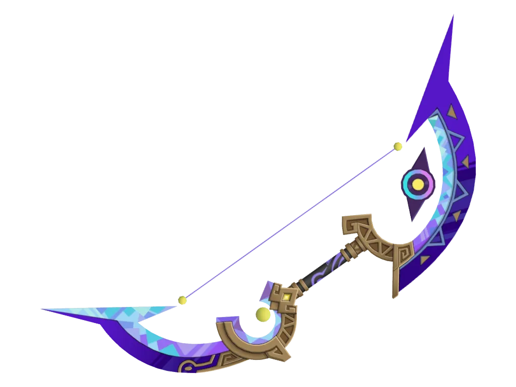 Rainbow Serpent's Rain Bow · Awakened 3D model from Genshin Impact