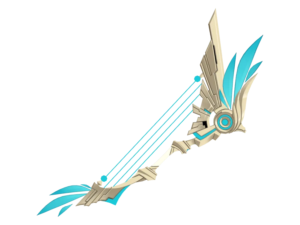 Skyward Harp · Awakened 3D model from Genshin Impact
