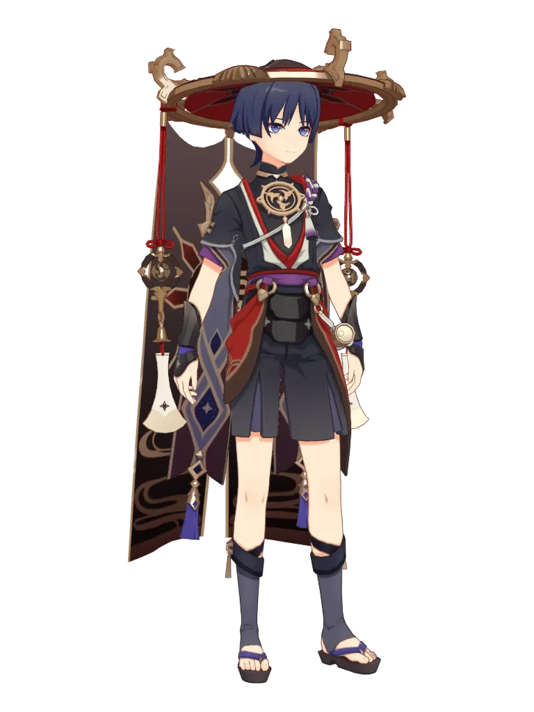 Wanderer · The Balladeer 3D model from Genshin Impact
